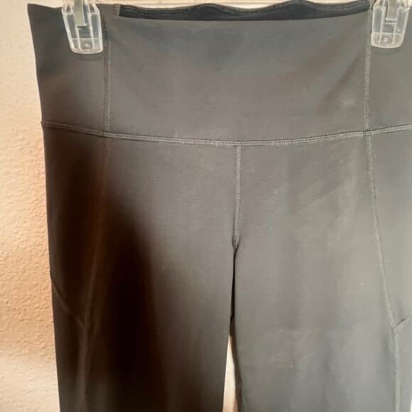 Under Armour Womens Straight Leg Yoga Pants Workout Leggings Gray Sz 6 - Picture 2 of 9